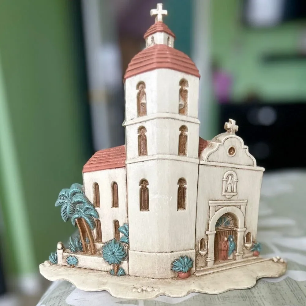 VTG Textured 3D Burwood Southwest Chuch Rustic Wall Decor Accent Sign
